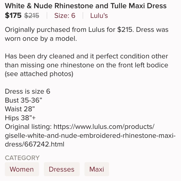 Lulu’s Wedding Dress - Picture 6 of 6